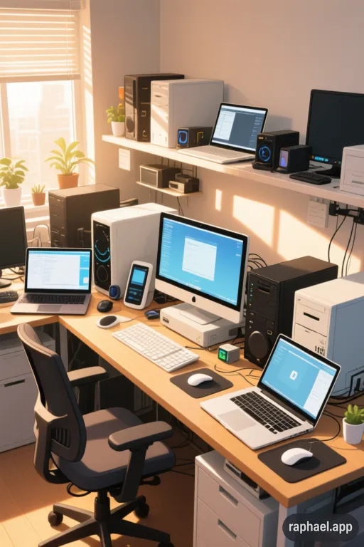 ordinateurs et périphériques divers